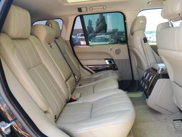 2017 Land Rover Range Rover HSE