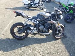 Triumph Street salvage cars for sale: 2018 Triumph Street Triple RS