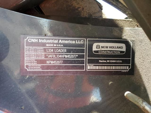 2021 Newholland 2021 New Holland L334 Skid Steer Loader