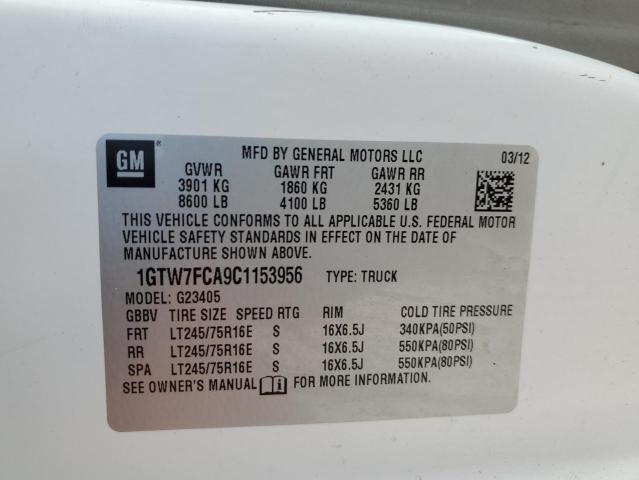 2012 GMC Savana G2500