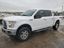Salvage trucks for sale at Sikeston, MO auction: 2017 Ford F150 Supercrew