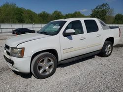 Salvage trucks for sale at Prairie Grove, AR auction: 2010 Chevrolet Avalanche LT