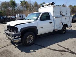 Vehiculos salvage en venta de Copart Exeter, RI: 2002 Chevrolet Silverado C2500 Heavy Duty