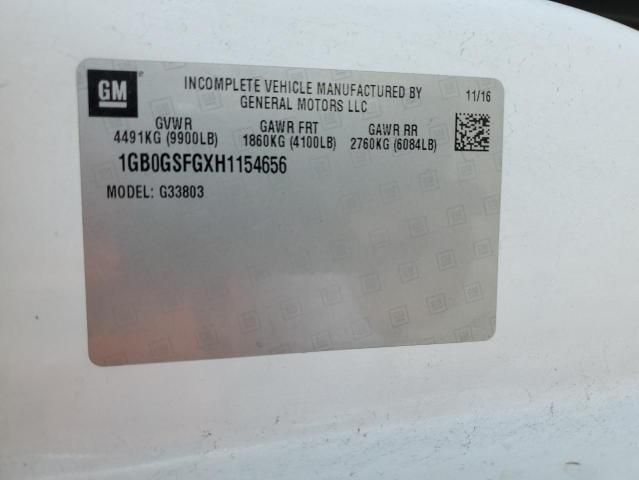 2017 Chevrolet Express G3500
