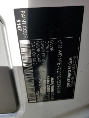 2016 Mercedes-Benz Sprinter 2500