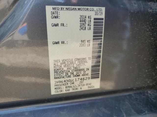 2020 Nissan Altima sr