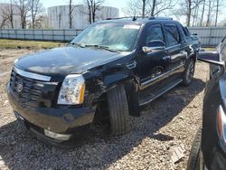 Salvage trucks for sale at Central Square, NY auction: 2011 Cadillac Escalade EXT Luxury