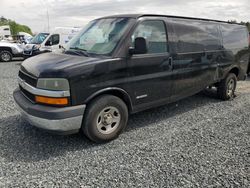 Chevrolet salvage cars for sale: 2003 Chevrolet Express G2500