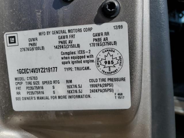 2000 Chevrolet Silverado C1500