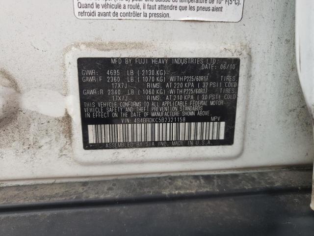 2011 Subaru Outback 3.6r Limited