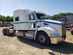 Salvage trucks for sale at Chatham, VA auction: 2014 Peterbilt 386 Semi Truck