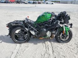 Salvage motorcycles for sale at Jacksonville, FL auction: 2022 Kawasaki ZX1002 R
