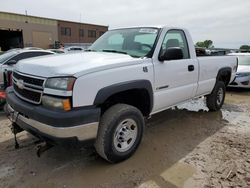 Chevrolet salvage cars for sale: 2007 Chevrolet Silverado K2500 Heavy Duty