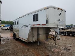 Salvage trucks for sale at Oklahoma City, OK auction: 2003 Featherlite Mfg Inc 2003 Featherlite Horse Trai