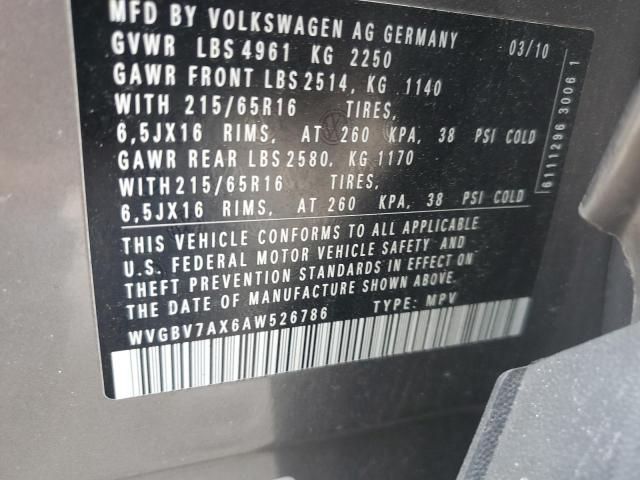 2010 Volkswagen Tiguan SE