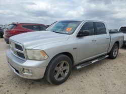 Salvage trucks for sale at San Antonio, TX auction: 2012 Dodge RAM 1500 SLT