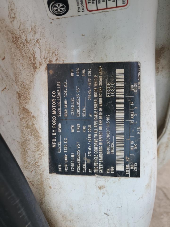 2012 Ford Transit Connect XL