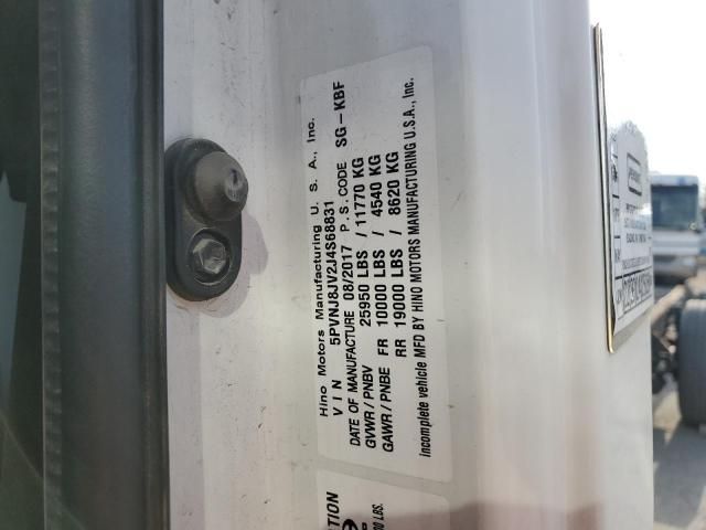 2018 Hino 258 268
