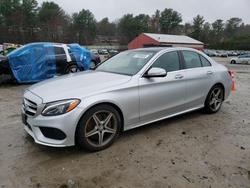 Mercedes-Benz salvage cars for sale: 2015 Mercedes-Benz C 300 4matic