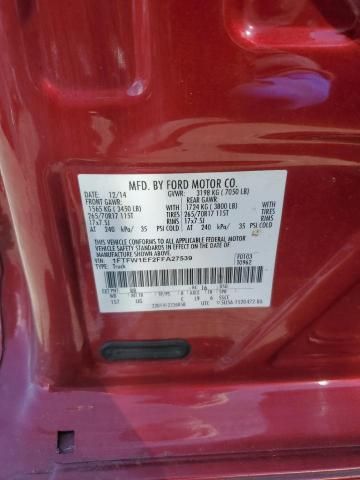 2015 Ford F150 Supercrew