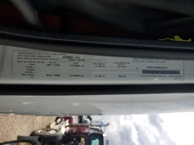2022 Volvo VNL Truck Cab AND Chassis