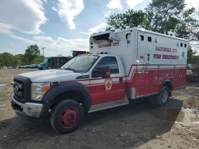 2012 Ford F550 Super Duty Fire Truck
