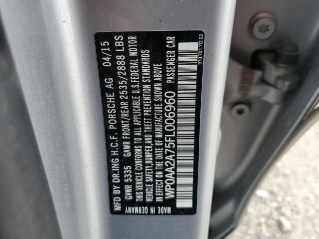 2015 Porsche Panamera 2