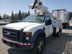 Salvage trucks for sale at Graham, WA auction: 2008 Ford F450 Super Duty