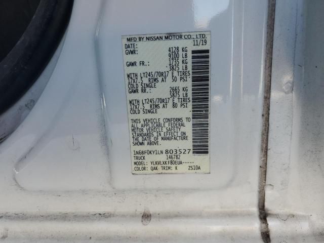 2020 Nissan NV 2500 S