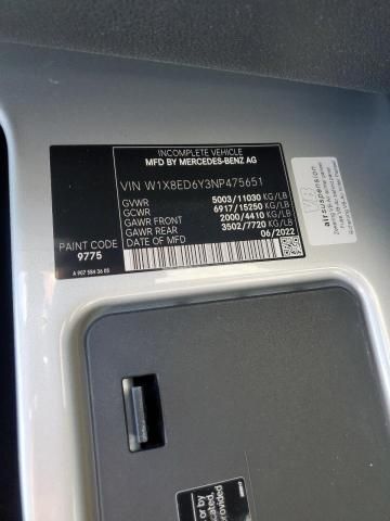 2022 Mercedes-Benz Sprinter 3500