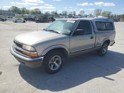 Salvage trucks for sale at Bridgeton, MO auction: 2000 Chevrolet S Truck S10