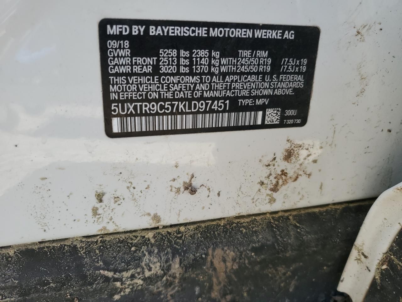 2019 BMW X3 Xdrive30i