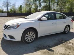 2017 Nissan Sentra s en venta en Waldorf, MD