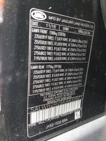 2019 Land Rover Range Rover Sport HSE