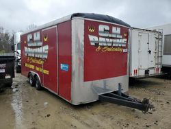 Salvage trucks for sale at Glassboro, NJ auction: 2017 LGS Enclosed Cargo Trailer