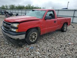 Salvage trucks for sale at Lawrenceburg, KY auction: 2007 Chevrolet Silverado C1500 Classic