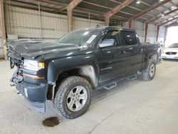Salvage trucks for sale at Greenwell Springs, LA auction: 2017 Chevrolet Silverado K1500 LT
