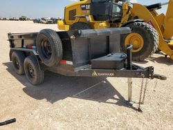 Salvage trucks for sale at Andrews, TX auction: 2022 Rawmaxx Trailer