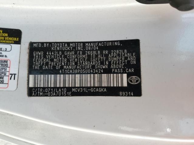 2005 Toyota Camry Solara SE