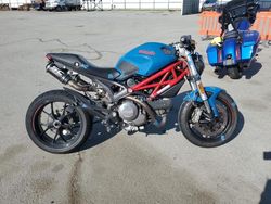 Salvage motorcycles for sale at San Diego, CA auction: 2012 Ducati Monster 796