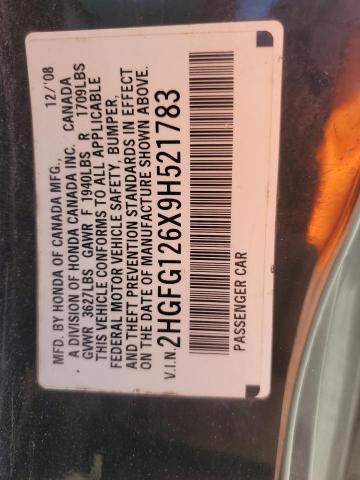 2009 Honda Civic lx