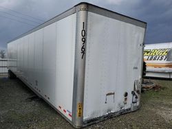 Salvage trucks for sale at Leroy, NY auction: 2015 Vanguard VXP 53' DRY Van Trailer