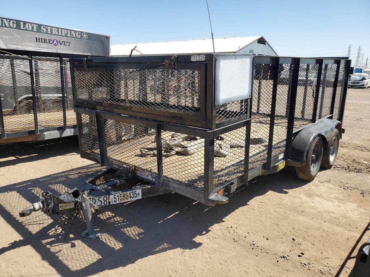 2017 Big Tex 2017 BIG TEX 70LR-14BK-P4 Utility Trailer