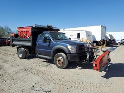 Salvage trucks for sale at Lansing, MI auction: 2013 Ford F550 Super Duty