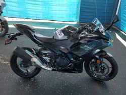 Salvage motorcycles for sale at San Martin, CA auction: 2024 Kawasaki EX500 H