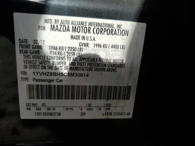 2012 Mazda 6 I