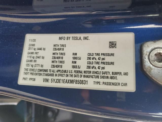 2021 Tesla Model 3