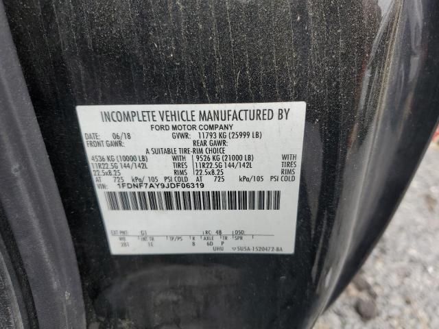 2018 Ford F750 Super Duty