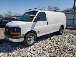 Salvage trucks for sale at Chicago Heights, IL auction: 2014 GMC Savana G2500