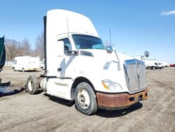Salvage trucks for sale at Portland, MI auction: 2014 Kenworth T680 Semi Truck